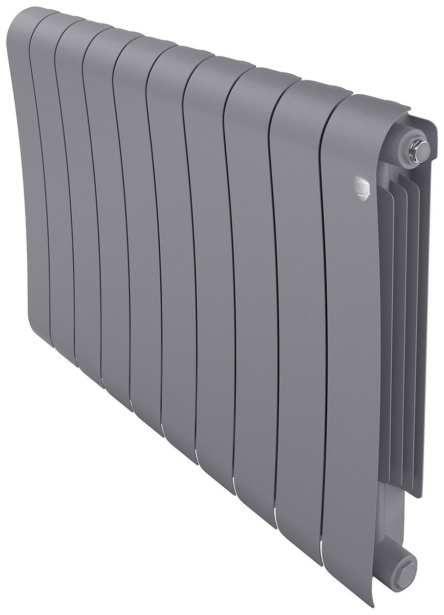 Радиатор биметаллический Royal Thermo Infinity 500 Silver Satin, 10 секций