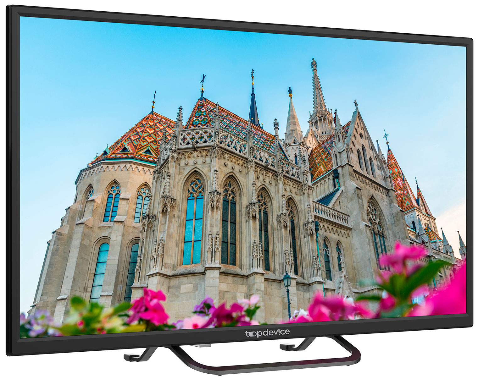 Телевизор Topdevice 32" LE-32T2 черный/TDTV32BS01H_BK