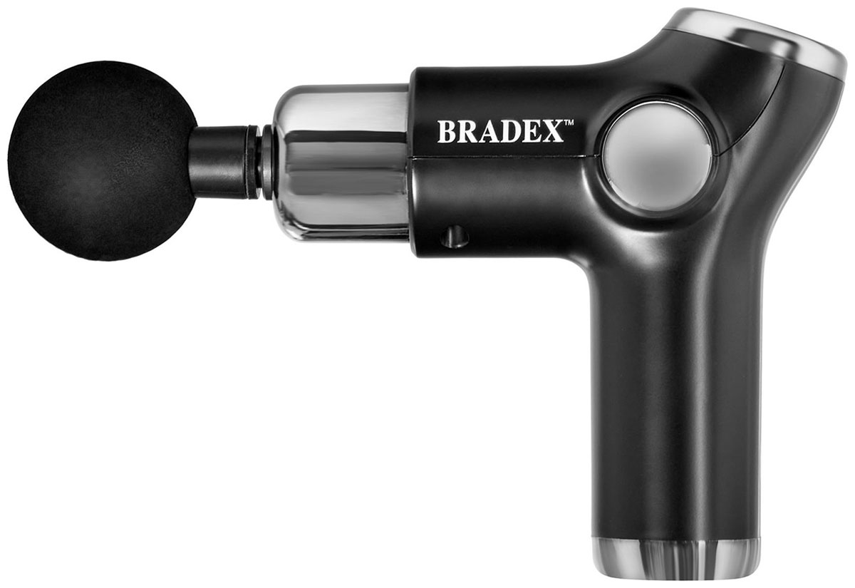 Массажный пистолет Bradex COMPACT 4 насадки KZ 1424