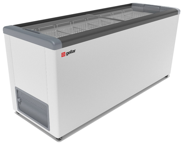 Морозильный ларь Gellar FG 700 C серый