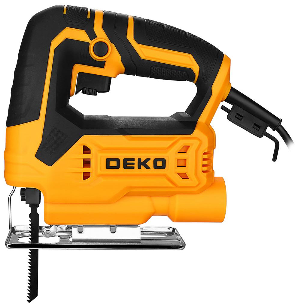 Лобзик Deko DKJS700E, желтый/черный