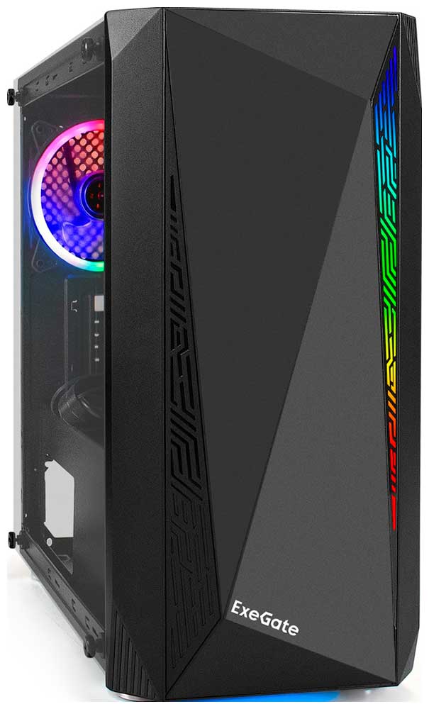 Компьютерный корпус ExeGate Mistery R2 (EX294384RUS) без БП