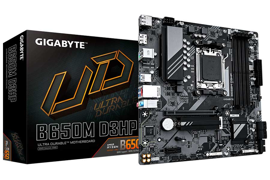 Материнская плата Gigabyte B650M D3HP (AM5 mATX)