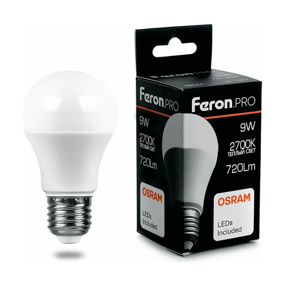 Светодиодная лампа FERON PRO LB-1009 38026