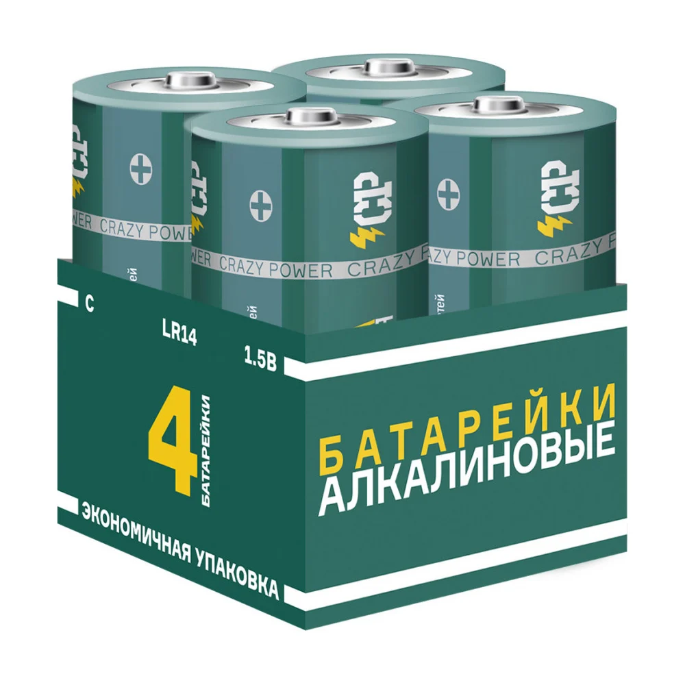 Алкалиновая батарейка CRAZYPOWER 5041370