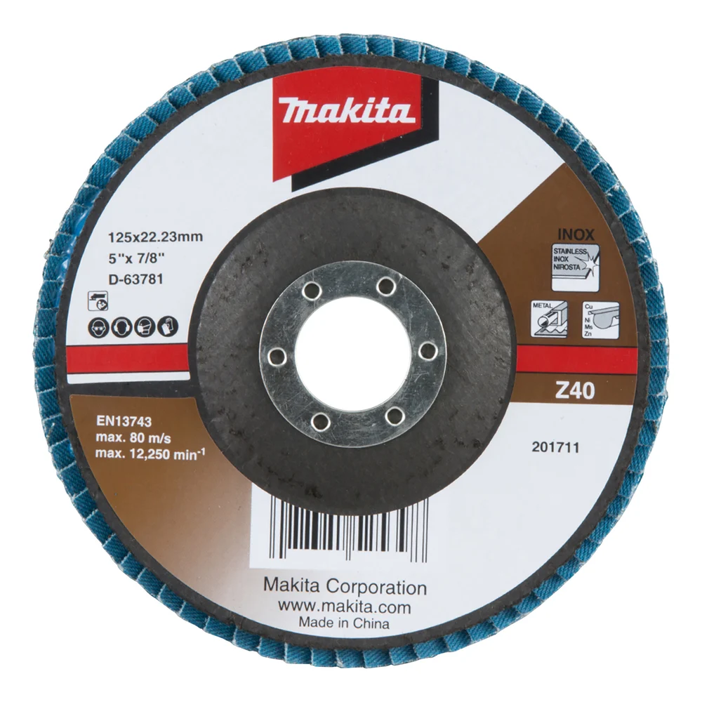 Шлифовальный диск лепестковый Makita D-63781