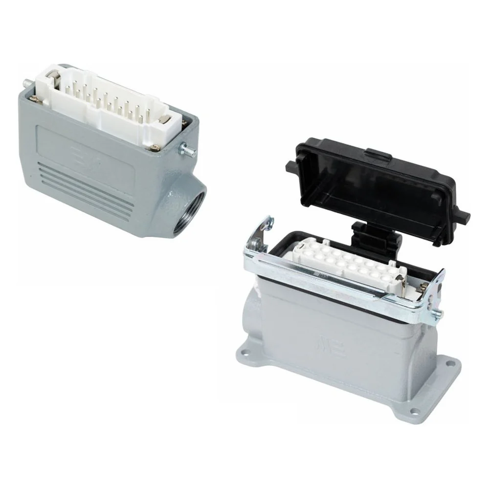 Прямоугольный промышленный разъем Mete Enerji H16E-AM-DCF 685617K