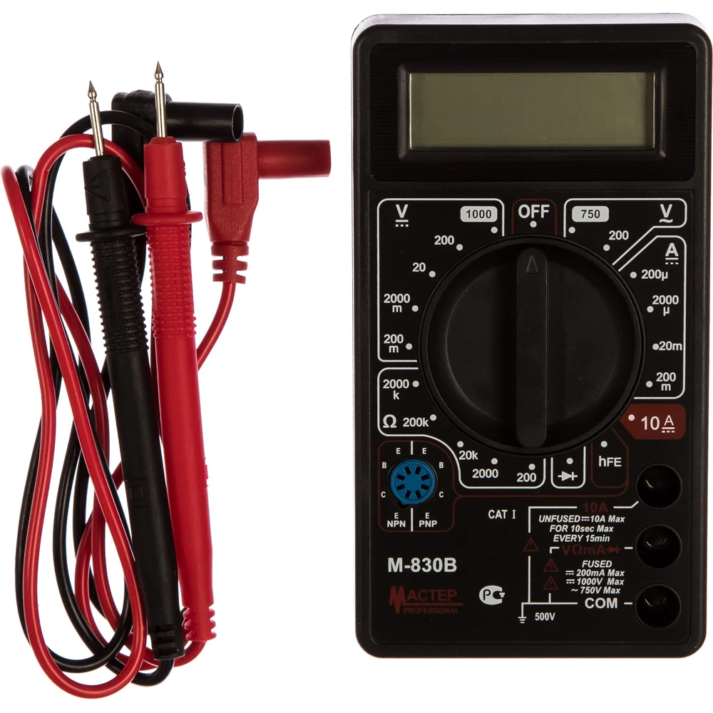 Портативный мультиметр Master Professional M830B 90830