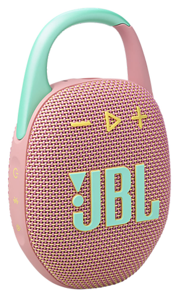 Портативная акустика JBL CLIP5 PINK, розовый