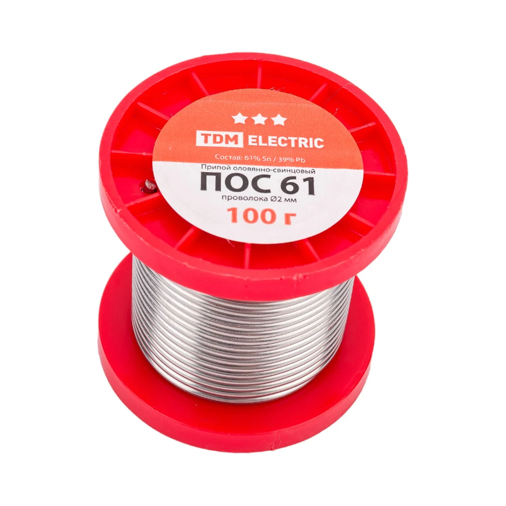 Припой TDM ELECTRIC ПОС 61 серия Алмаз SQ1025-0316