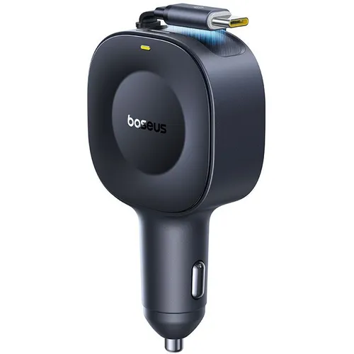 Автомобильное зарядное устройство BASEUS PrimeTrip VR2, 2xUSB-C, USB-C, 45Вт, 3A, черный
