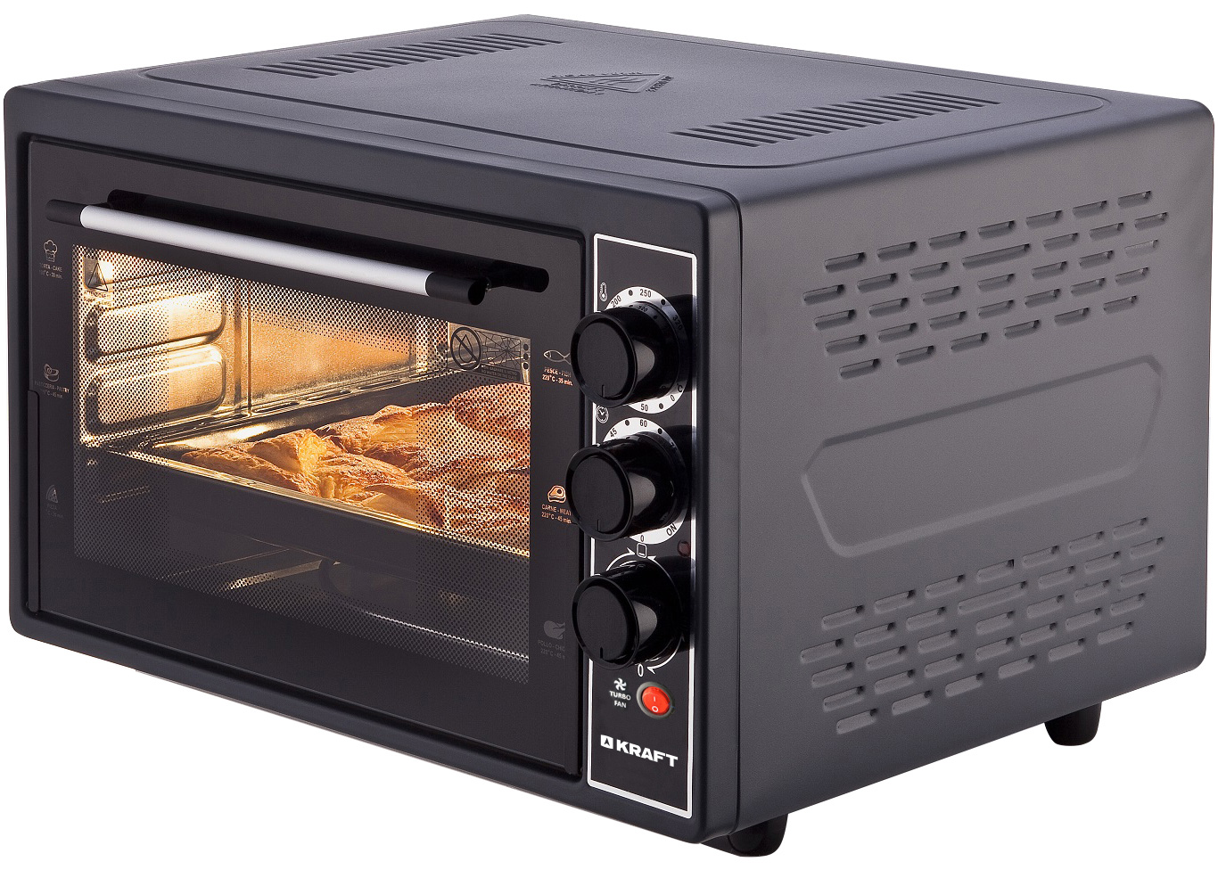 Мини-печь Kraft KF-MO4506BL