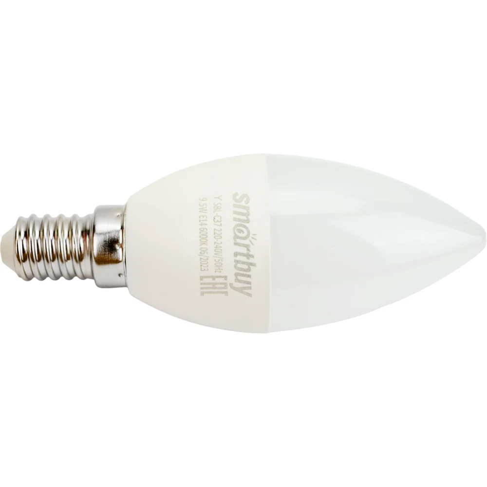 Светодиодная лампа Smartbuy SBL-C37-9_5-60K-E14