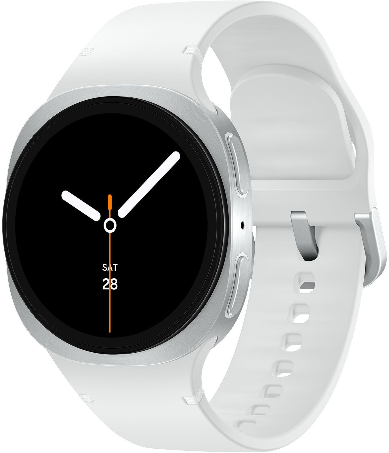 Умные часы Samsung Galaxy Watch 8 LTE 40 мм 1.34 Super AMOLED серебристый (SM-L325FZSACAU)