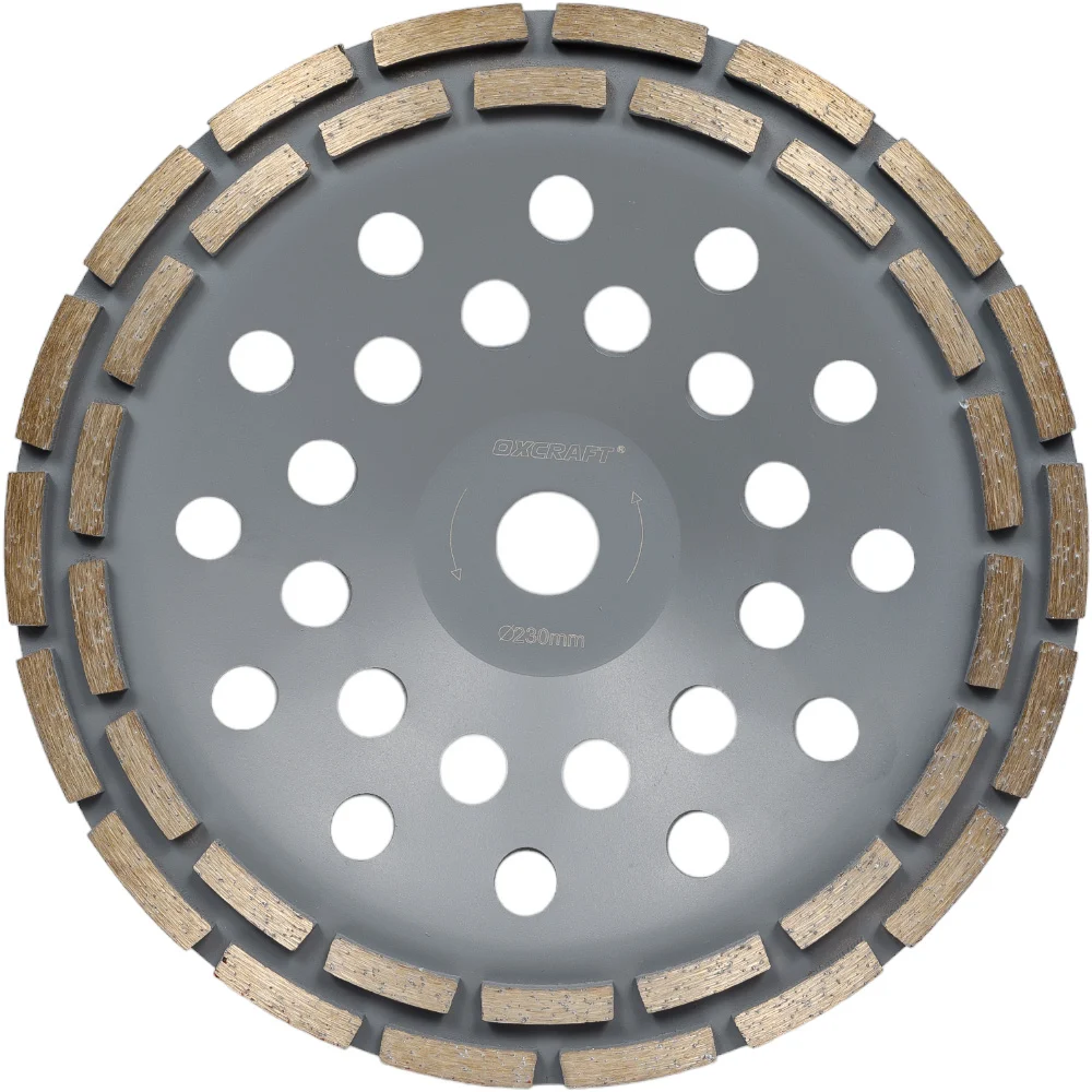 Шлифовальная двухрядная алмазная чашка OXCRAFT PO000134219