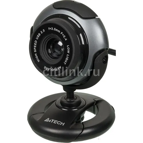 Web-камера A4TECH PK-710G, серый/серый