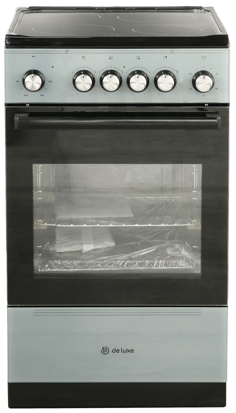 Электроплита De luxe 506004.13эс-002 серая