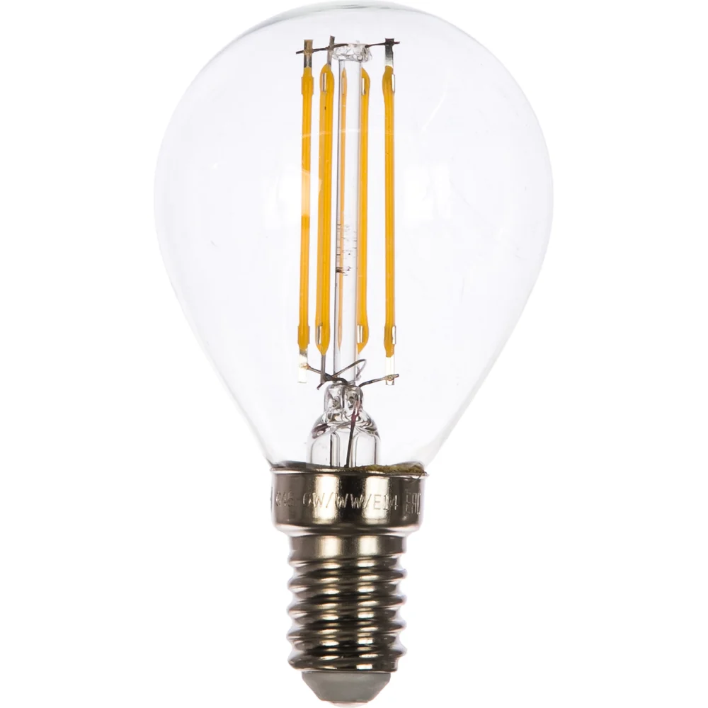 Светодиодная лампа Uniel LED-G45-6W/WW/E14/CL GLA01TR UL-00002201