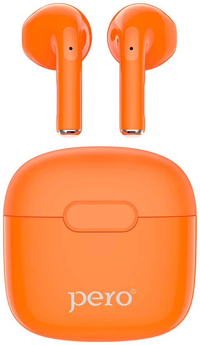 Беспроводные наушники Pero TWS05 COLORFUL, Orange
