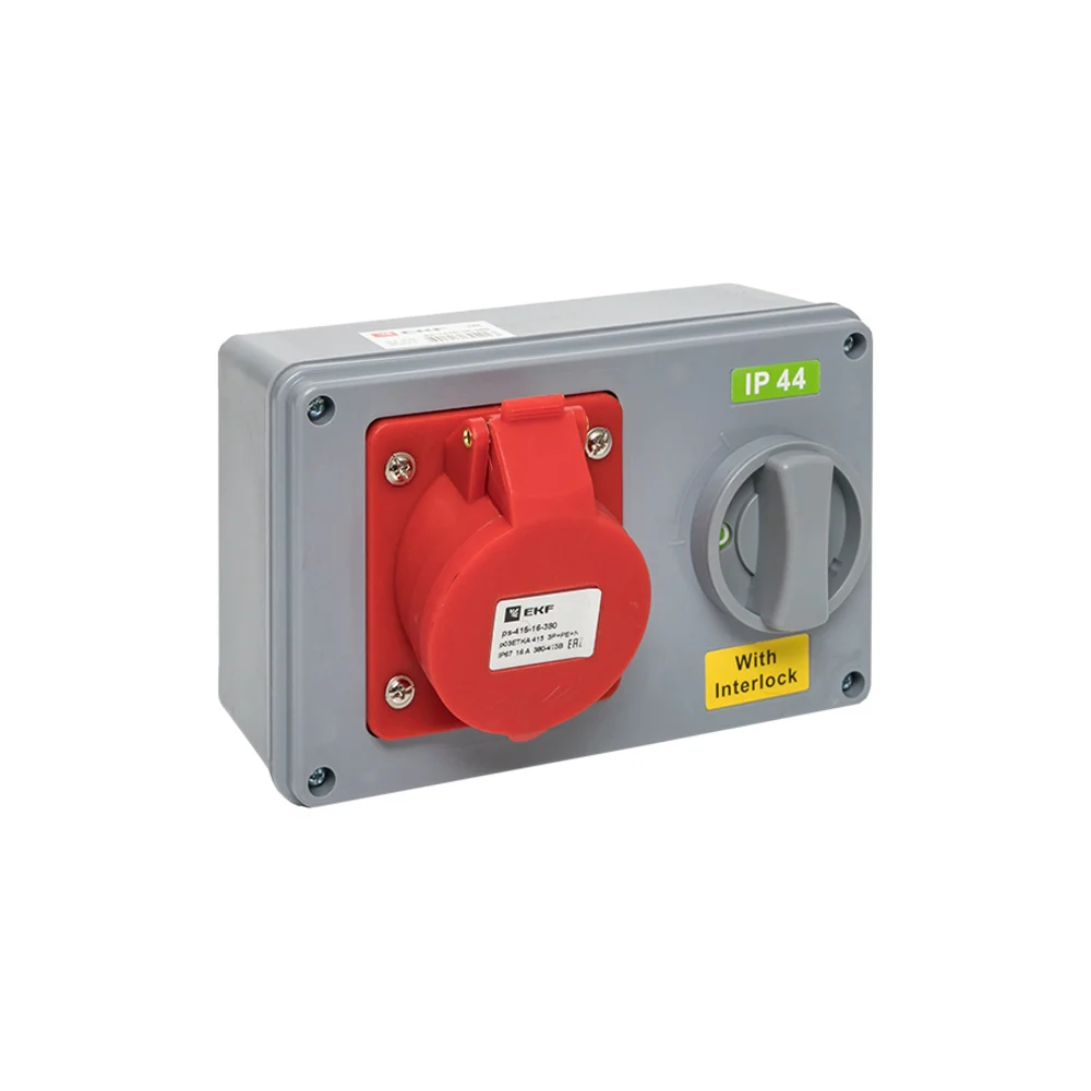 Розетка EKF 1415 ps-1415-16-380