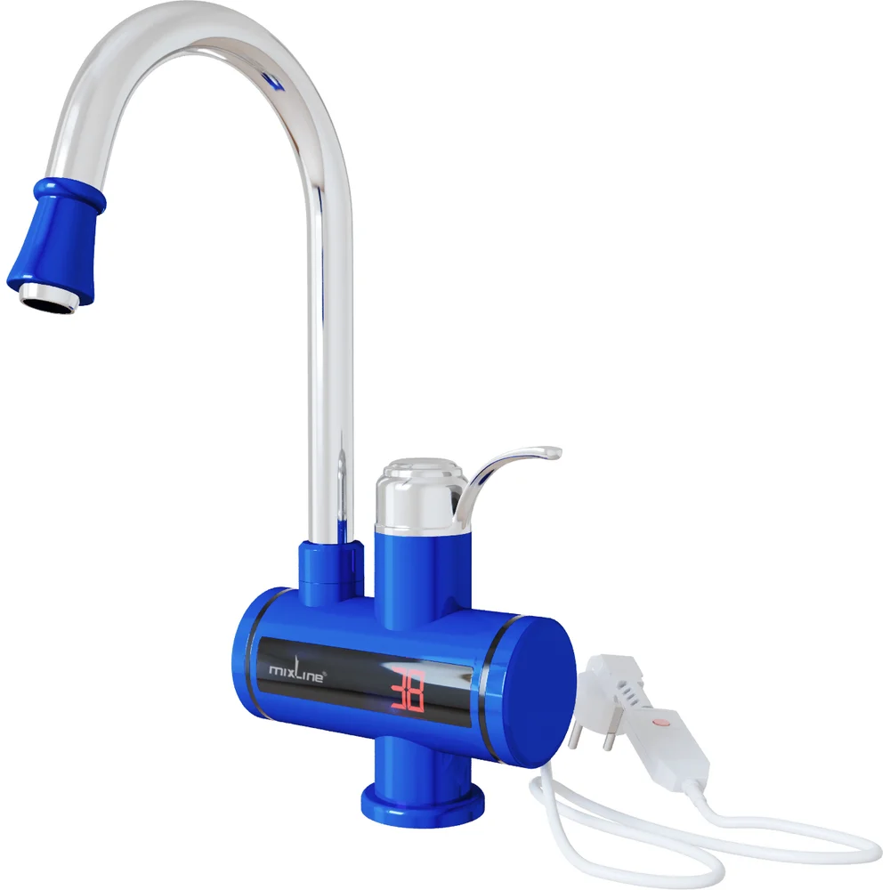 Смеситель водонагреватель MIXLINE wh-003 blue 551720
