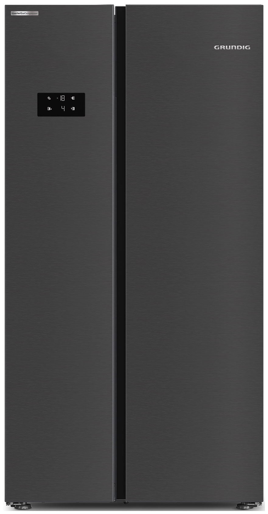 Холодильник Side-by-Side Grundig GSN30110FXBR, 640 литров, система No Frost