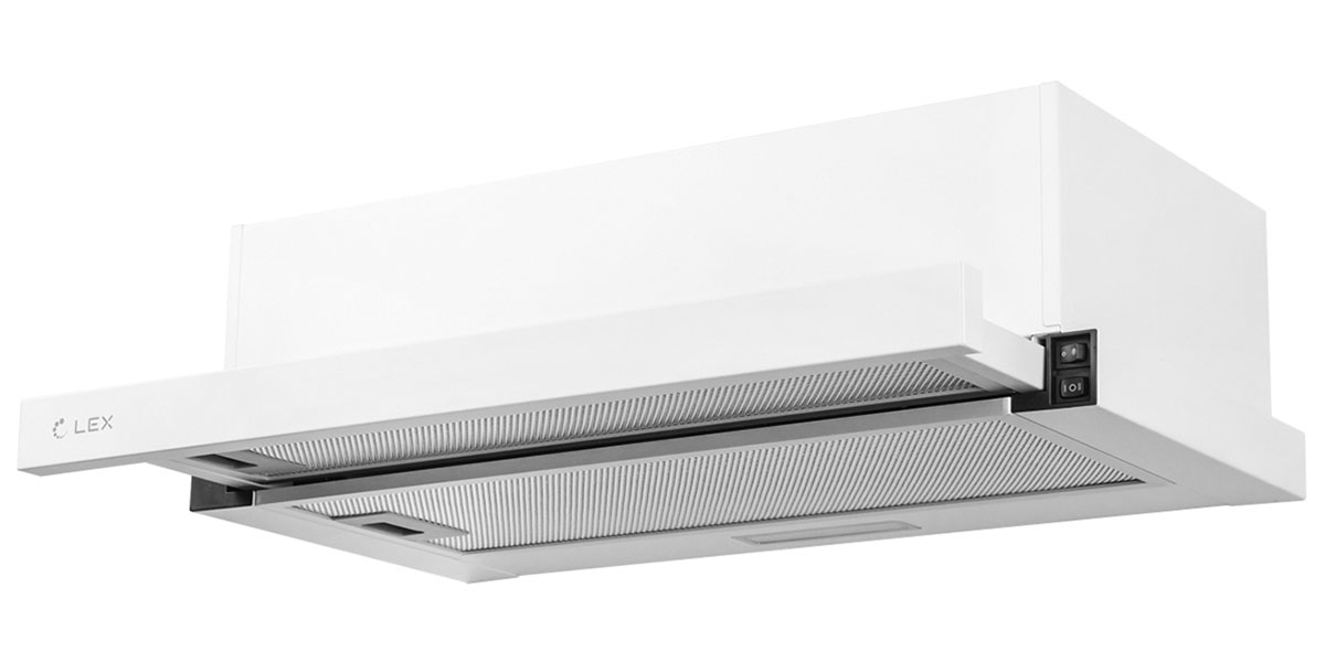 Вытяжка LEX HIDE 600 WHITE