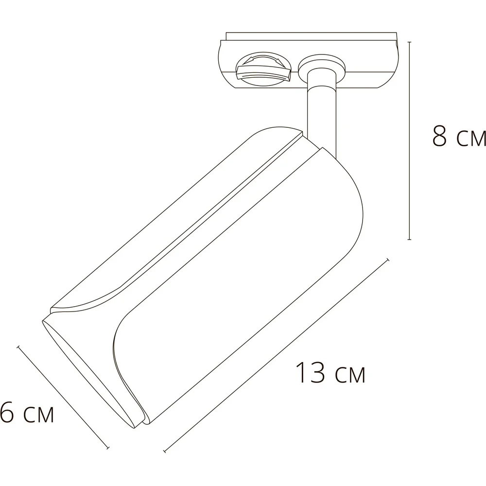 Трековый светильник ARTE LAMP pino A7375PL-1BK