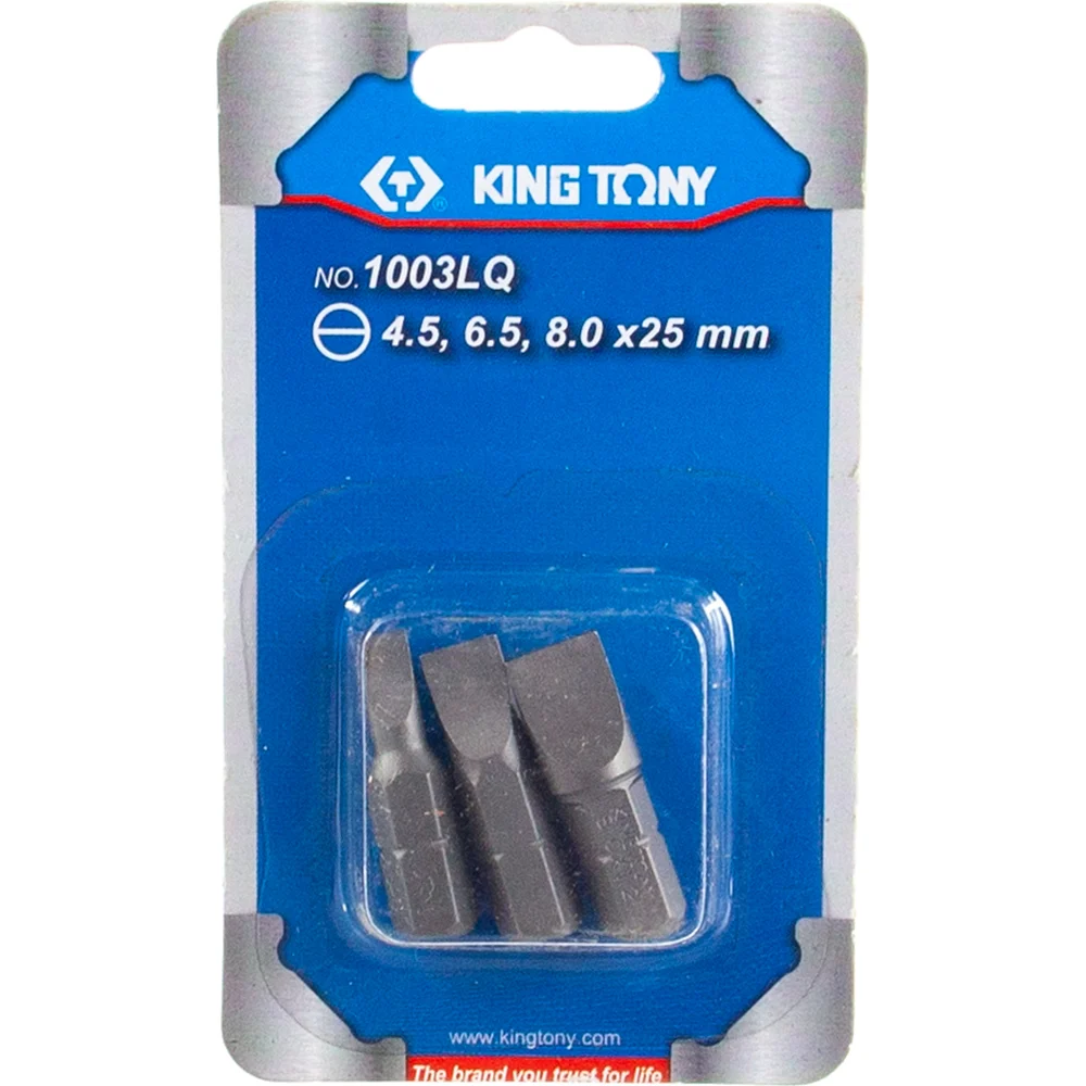 Набор бит вставок KING TONY 1003LQ