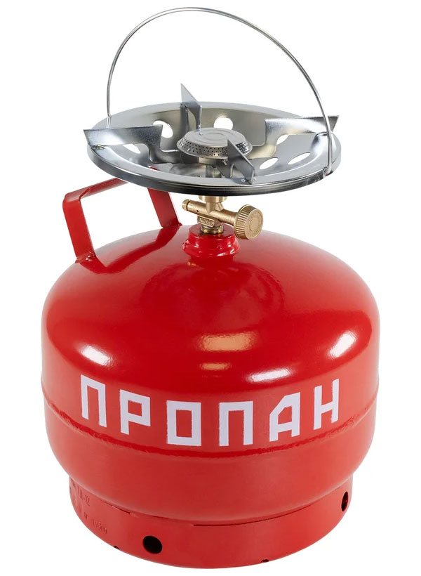 Плита газовая  Profire с баллоном 12 л, CAMPER (CS-012)