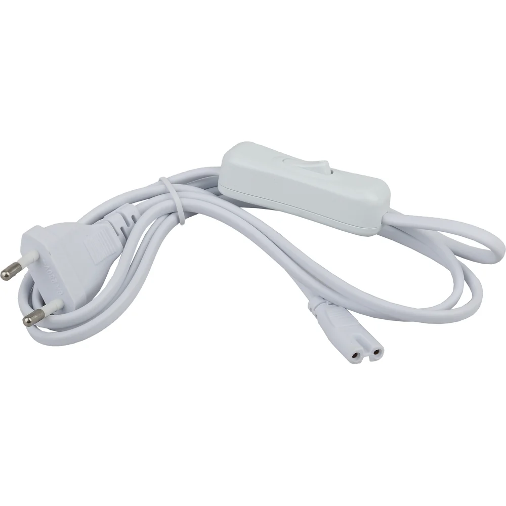 Сетевой кабель ЭРА LLED-A-CABLE-1.5m-SW-W Б0025694