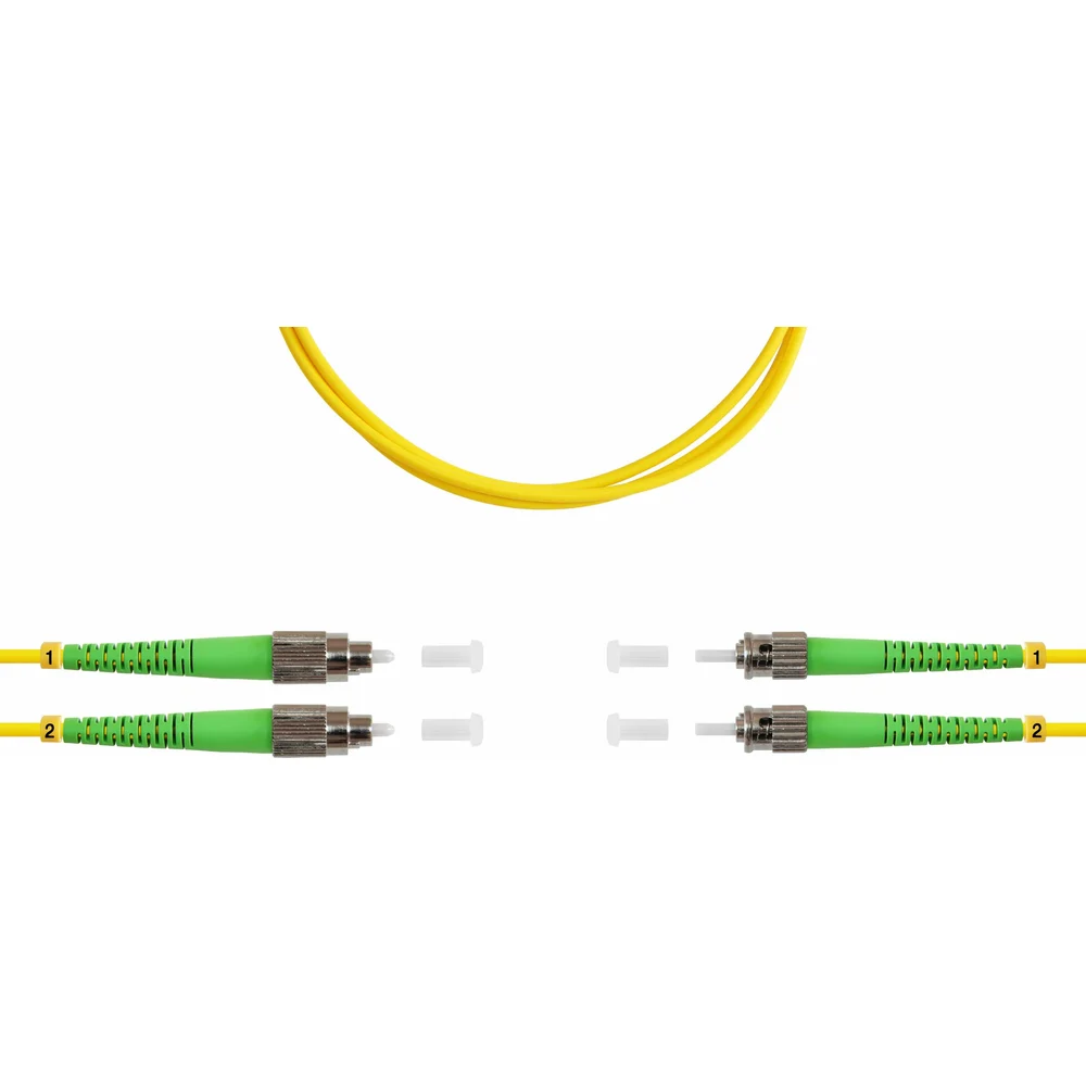 Дуплексный оптический патч-корд TopLan DPC-TOP-657A1-FC/A-ST/A-3.0