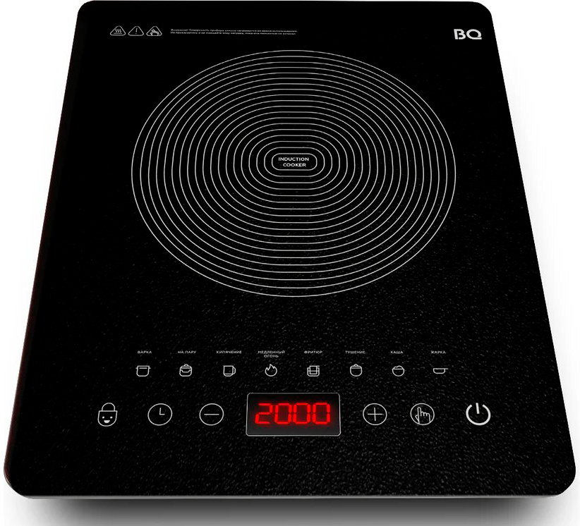 Электрическая плита индукционная BQ HP106B черный