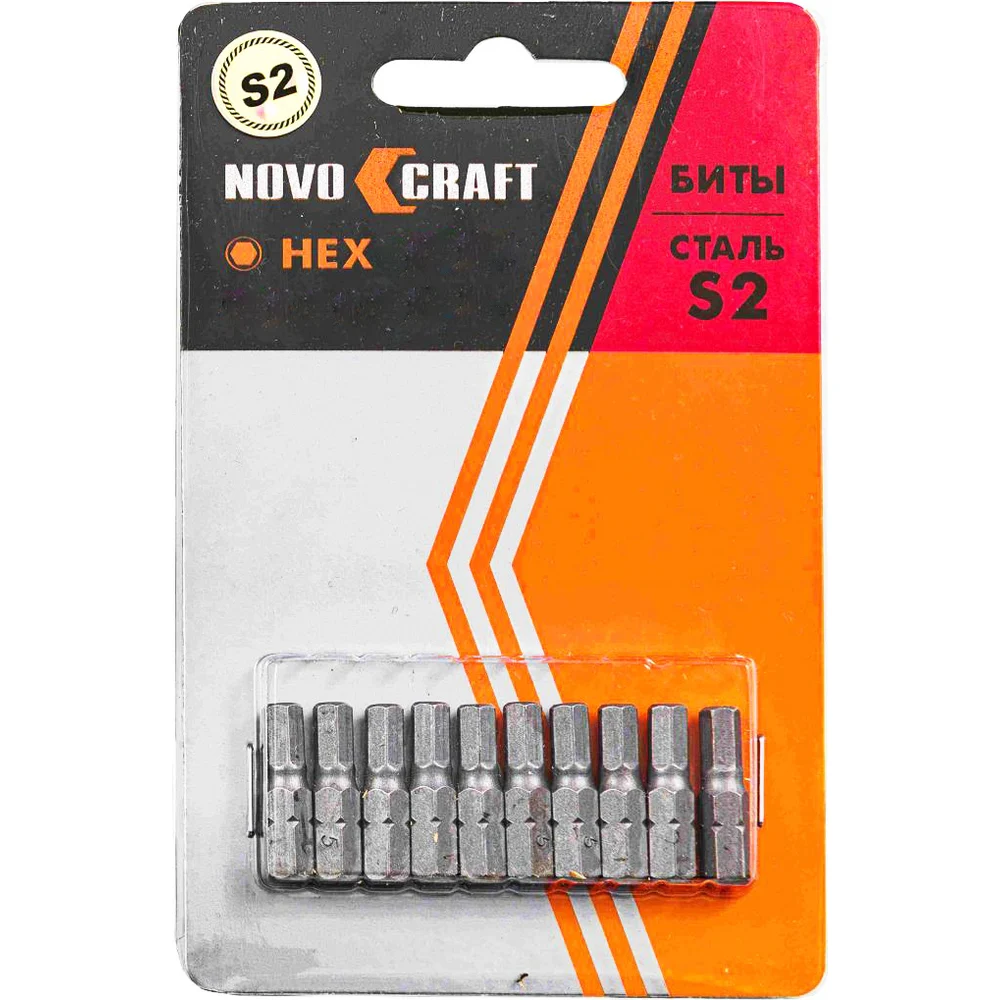 Шестигранные биты NOVOCRAFT B46-21-025060S