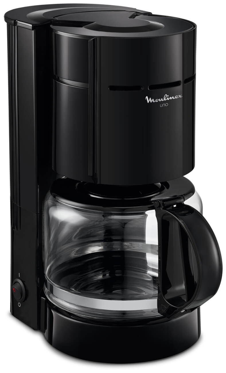 Кофеварка капельная Moulinex Uno FG121811, черный