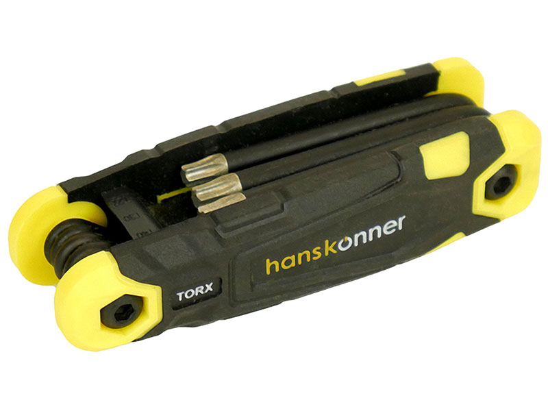 Ключ шестигранный Hanskonner HK1045-04-8 TORX S2 (8 шт T9-T40 склад. кейс)