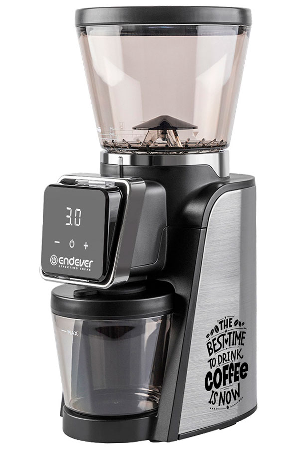 Кофемолка Endever COSTA-1063 (90469) стальной/черный