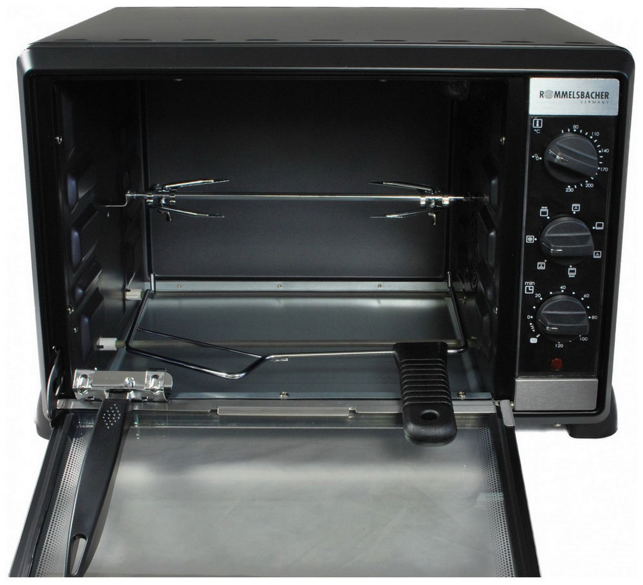 Электропечь Rommelsbacher BG 1550, мощность 1550 Вт, 30 л, таймер