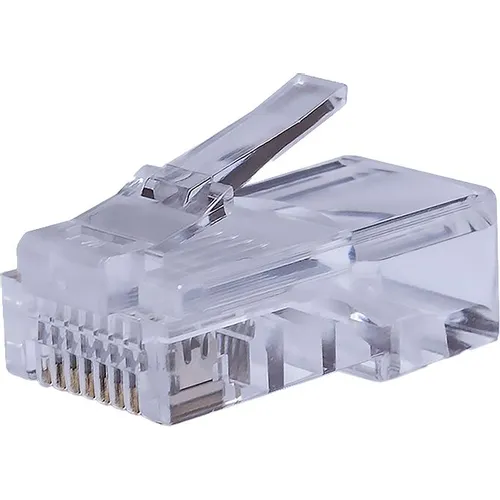 Коннектор SUPRLAN 10-0209-1 UTP кат.5E RJ45 прозрачный (упак.: 10шт)