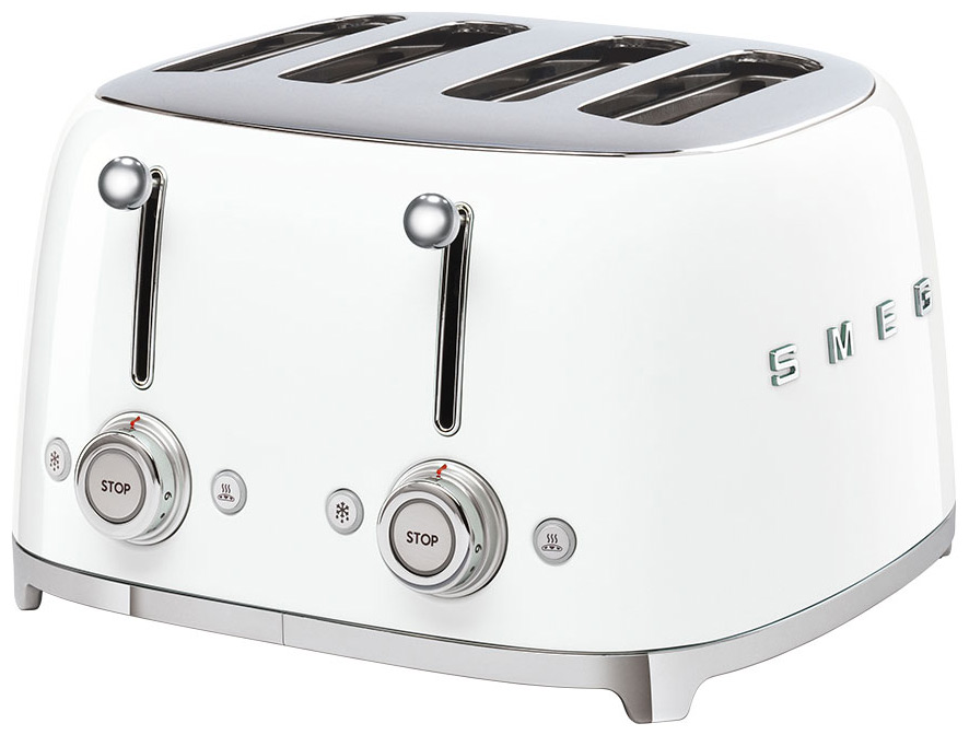Тостер Smeg TSF03WHEU, белый