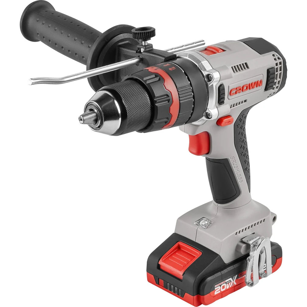 Аккумуляторный ударный шуруповерт Crown bl CT21093HMX-2 BMC