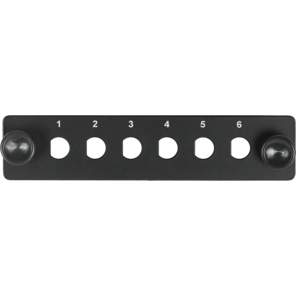 Адаптерная панель NIKOMAX NMF-AP06SFC-P-BK