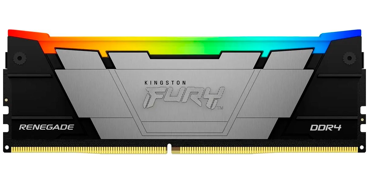 Оперативная память Kingston DDR4 32GB 3200MHz FURY Renegade RGB (KF432C16RB2A/32)