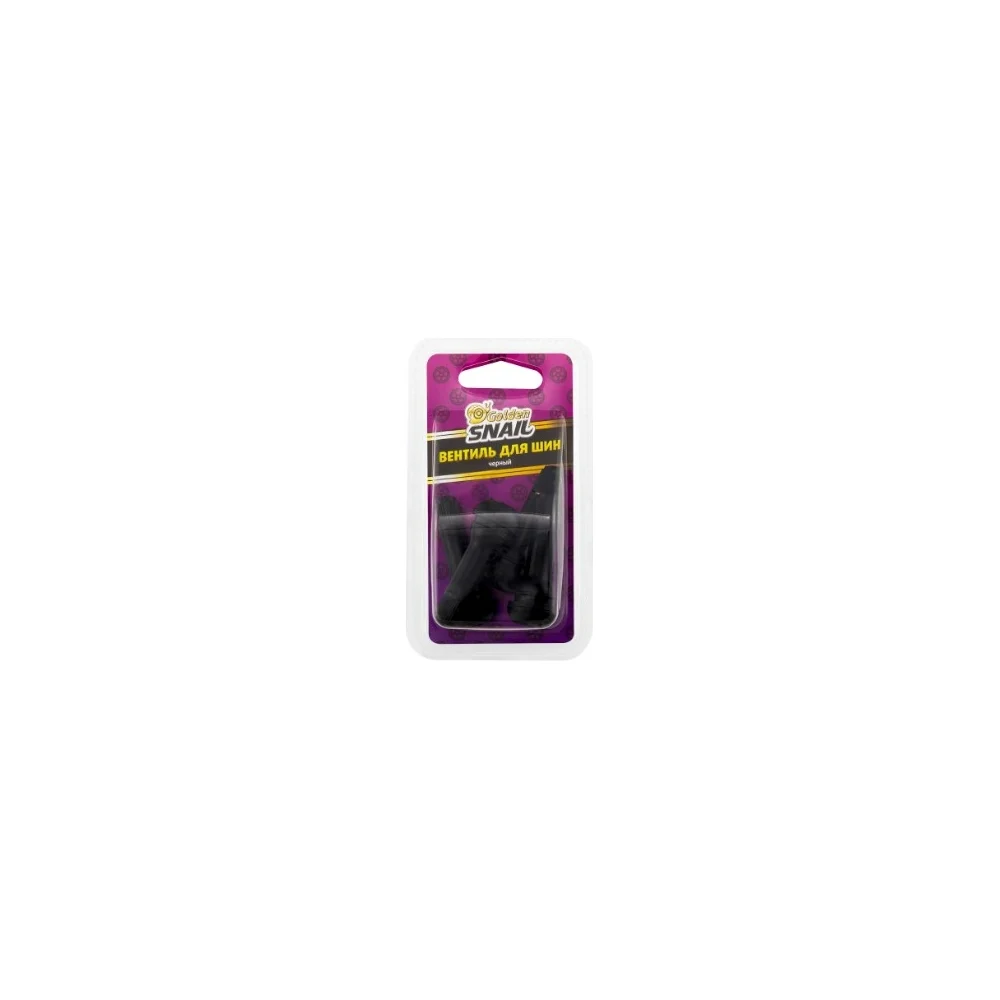Вентиль для шин Golden Snail диаметр 11.3мм черный GS8206
