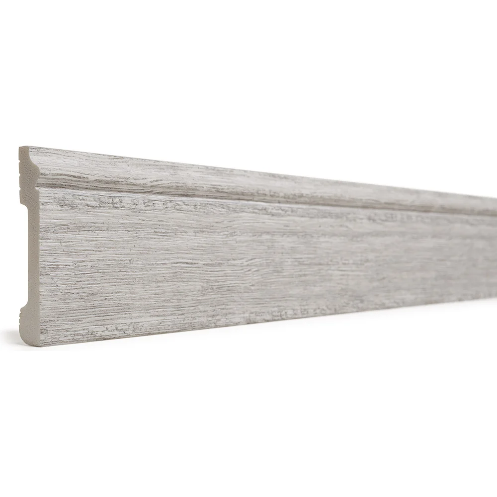 Ударопрочный влагостойкий напольный плинтус Decor-Dizayn 005-89SH