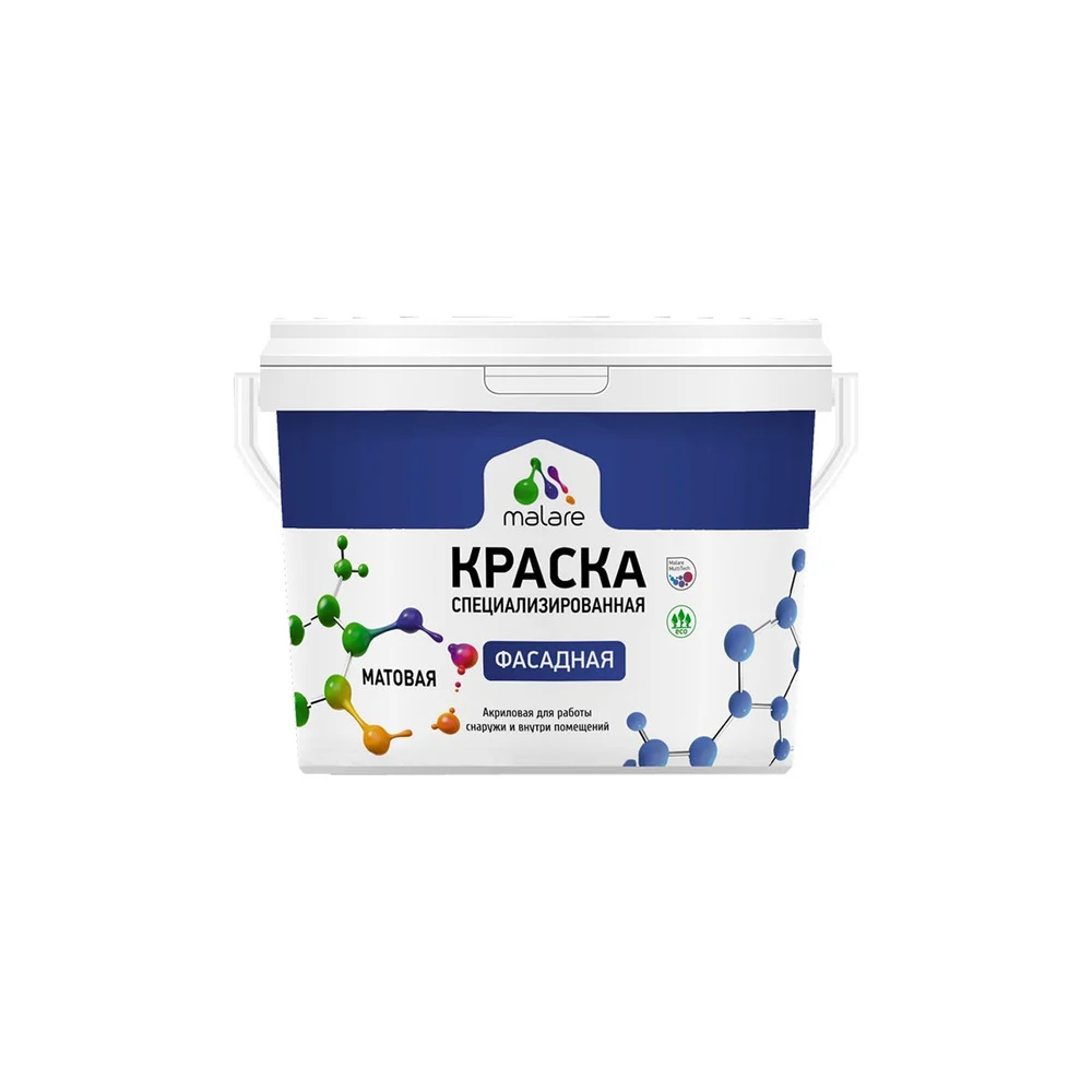 Фасадная краска MALARE Professional 2036773874362