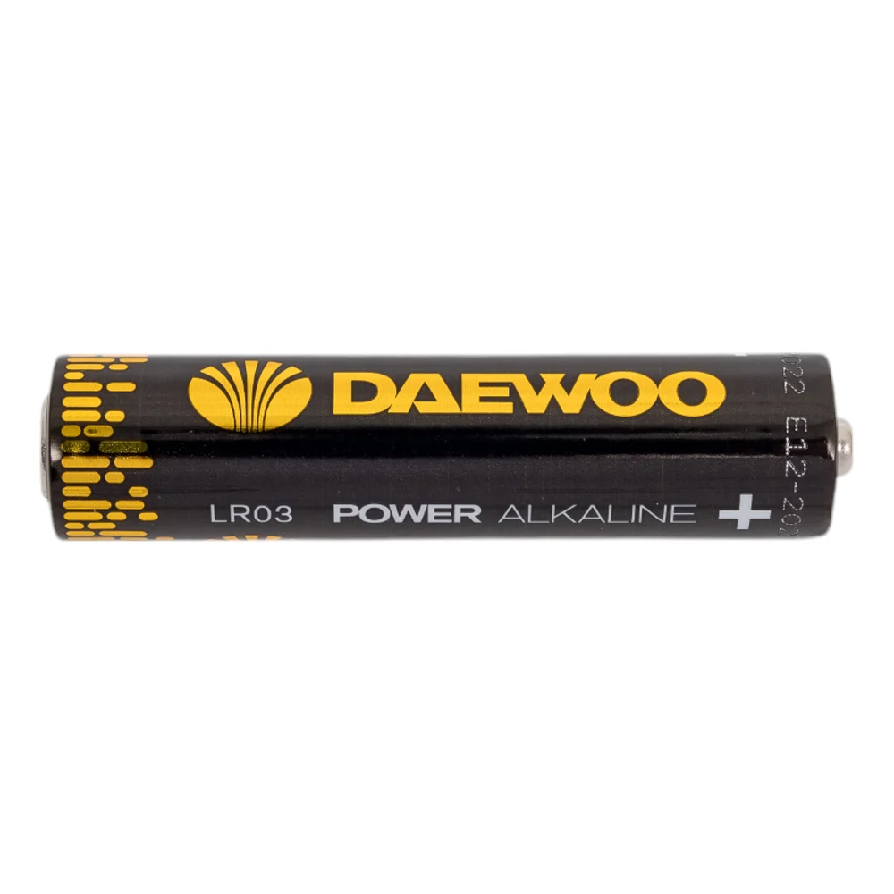 Алкалиновая батарейка DAEWOO LR03 Power Alkaline Pack-12 5042100