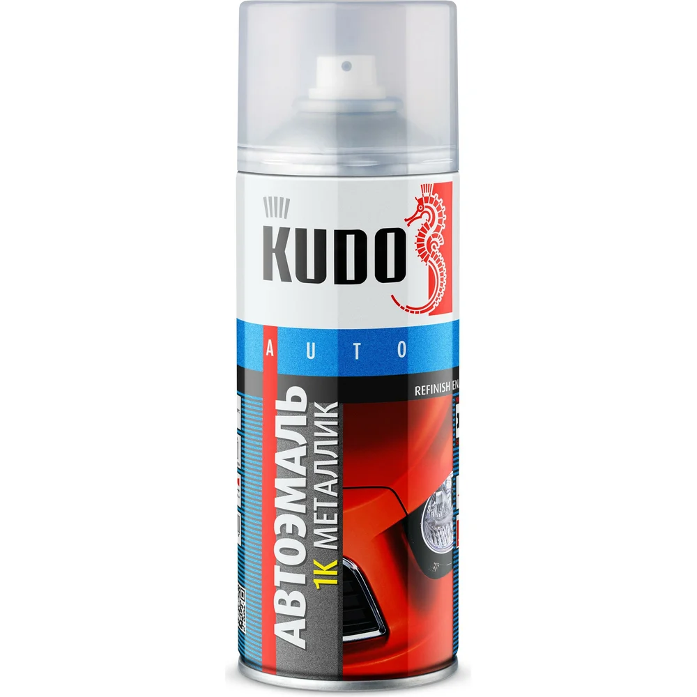 Автомобильная ремонтная металлизированная эмаль KUDO KU-41977