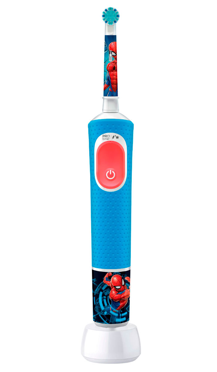 Электрическая зубная щетка Oral-B Vitality Pro Kids D103 Spider-man, 2 режима, тип 3708