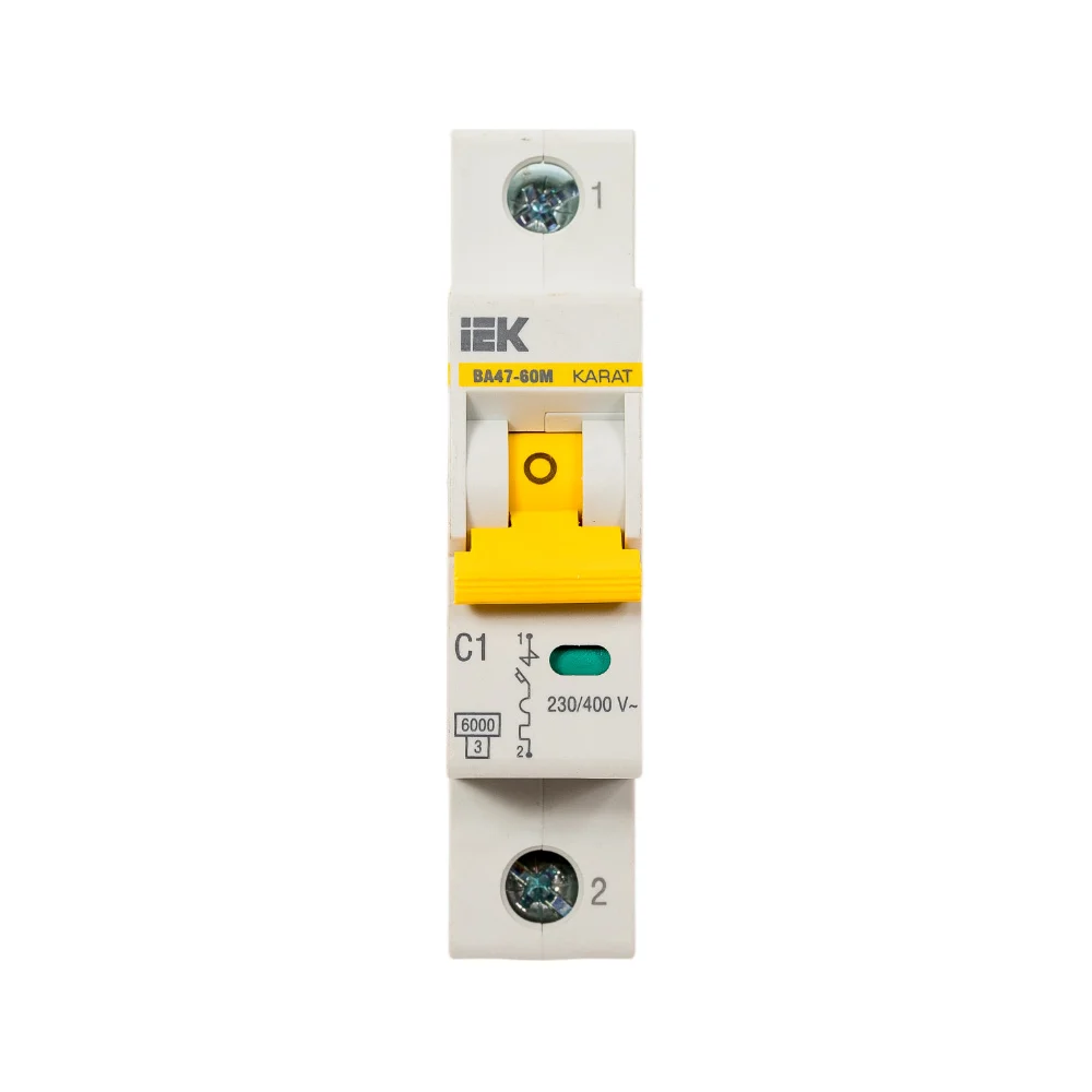 Автоматический выключатель IEK ВА47-60M MVA31-1-001-C